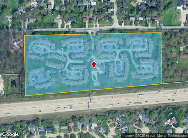 10333 E 25Th St, Indianapolis, IN Parcel Map