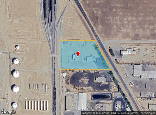 9701 Enos Ln, Bakersfield, CA Parcel Map
