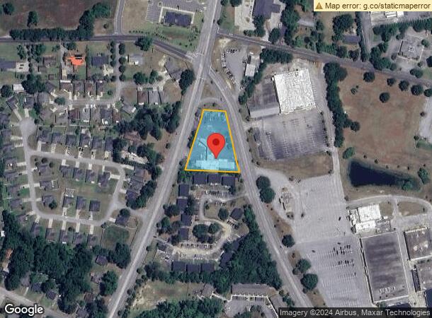  1692 Columbia Rd, Orangeburg, SC Parcel Map