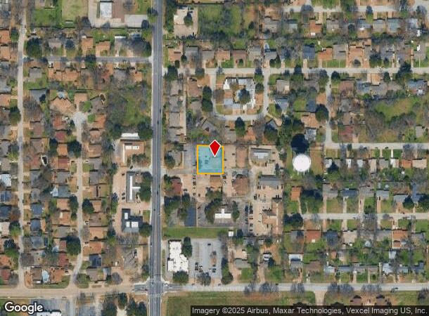 733 N Fielder Rd, Arlington, TX Parcel Map