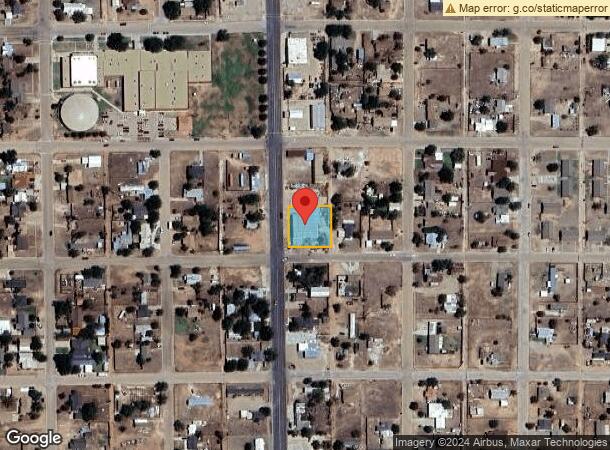  1150 S 9Th St, Slaton, TX Parcel Map