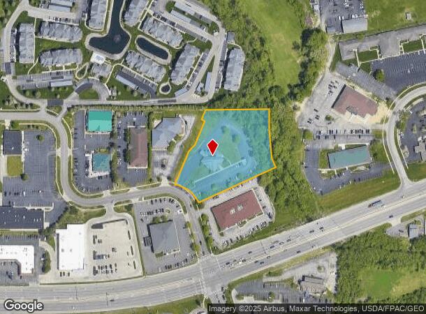  7030 Spring Mdws W, Holland, OH Parcel Map