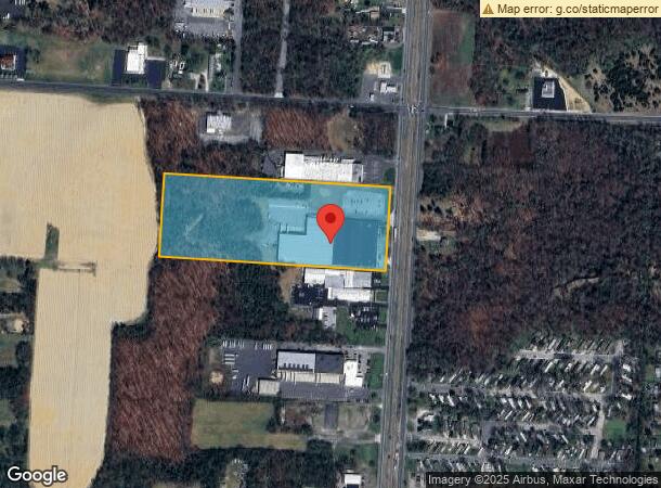  1480 N West Blvd, Vineland, NJ Parcel Map