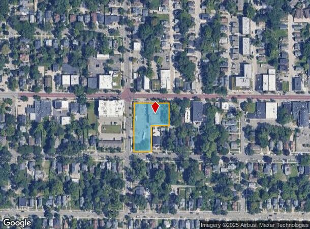  1010 Wealthy St Se, Grand Rapids, MI Parcel Map
