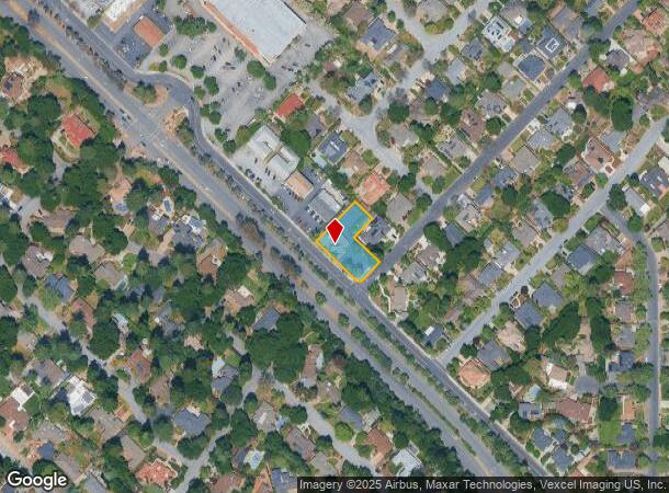  2251 Grant Rd, Los Altos, CA Parcel Map