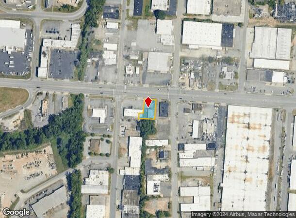  1710 E Bessemer Ave, Greensboro, NC Parcel Map