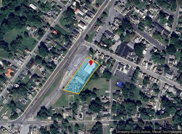 11 N Railroad Ave, Wyoming, DE Parcel Map