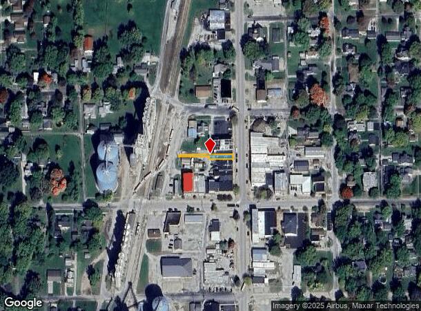 117 N Main St, Moweaqua, IL Parcel Map