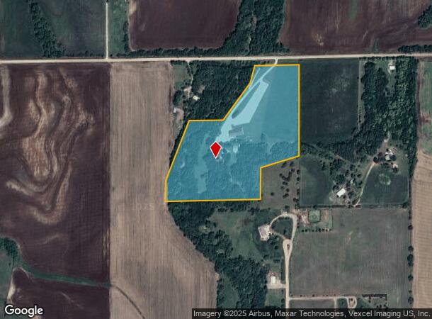 25501 W 63Rd St S, Viola, KS Parcel Map