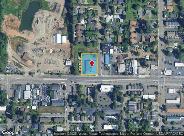  10949 Se Division St, Portland, OR Parcel Map