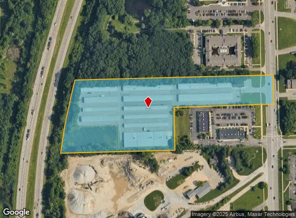  3500 Carpenter Rd, Ypsilanti, MI Parcel Map