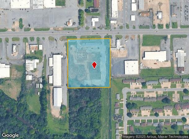  2100 E Harding Ave, Pine Bluff, AR Parcel Map