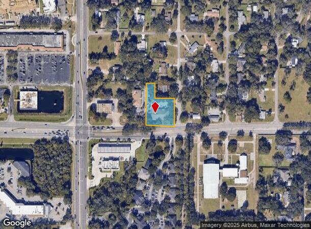 607 W Lumsden Rd, Brandon, FL Parcel Map