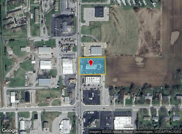 1058 N Shoop Ave, Wauseon, OH Parcel Map