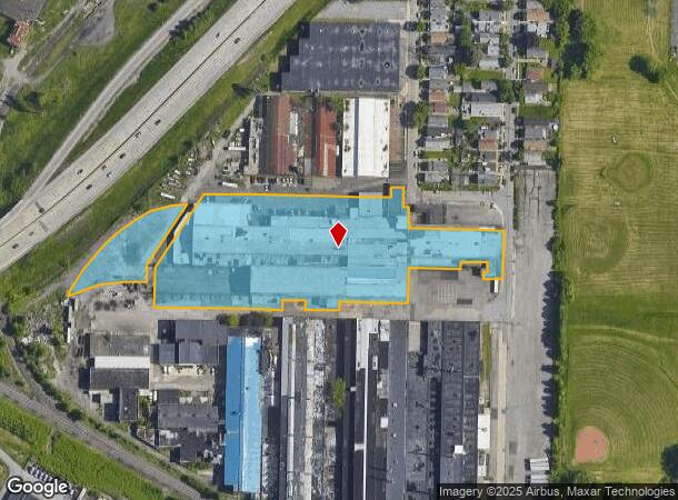  25 Roberts Ave, Buffalo, NY Parcel Map