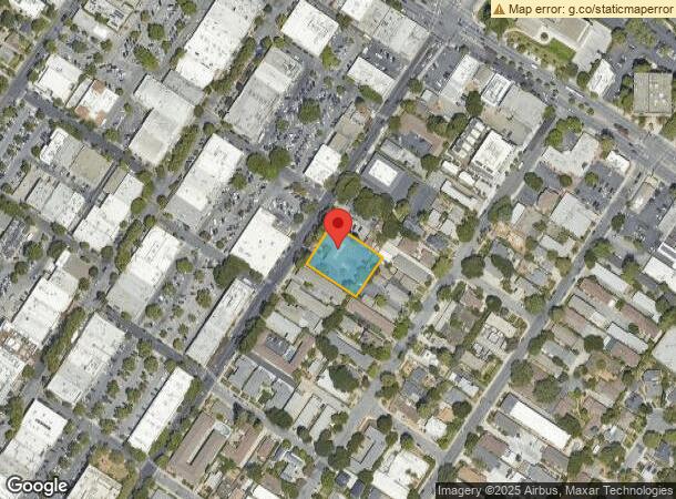  707 Menlo Ave, Menlo Park, CA Parcel Map