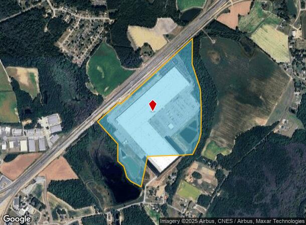 901 Rooms To Go Way, Dunn, NC Parcel Map