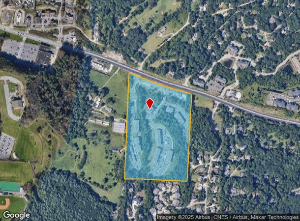  1135 Gashes Ridge Ln, Asheville, NC Parcel Map