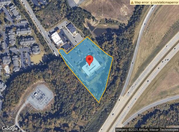  9908 Couloak Dr, Charlotte, NC Parcel Map