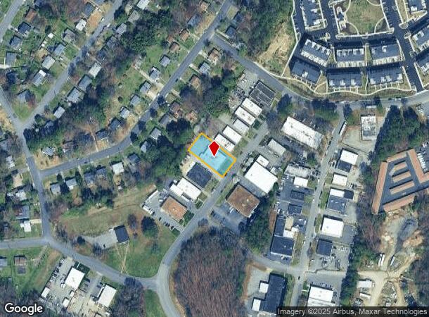  2510 Waco St, Henrico, VA Parcel Map