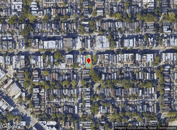  2201 W Belmont Ave, Chicago, IL Parcel Map