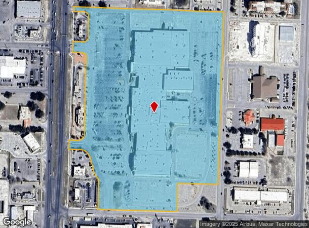  2205 Veterans Blvd, Del Rio, TX Parcel Map