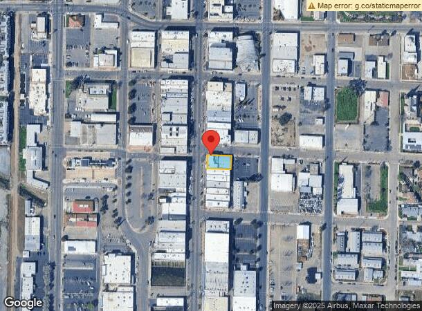  134 N Main St, Porterville, CA Parcel Map