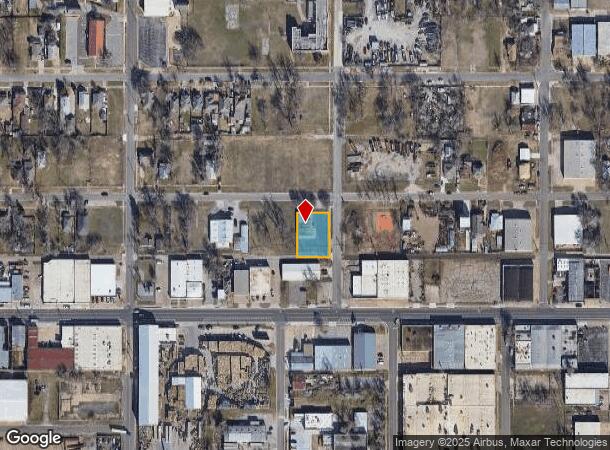  1404 Nw 1St St, Oklahoma City, OK Parcel Map