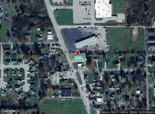  1255 N Gardner St, Scottsburg, IN Parcel Map
