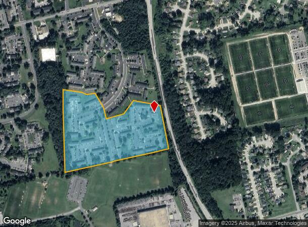  Hanson Rd, Edgewood, MD Parcel Map