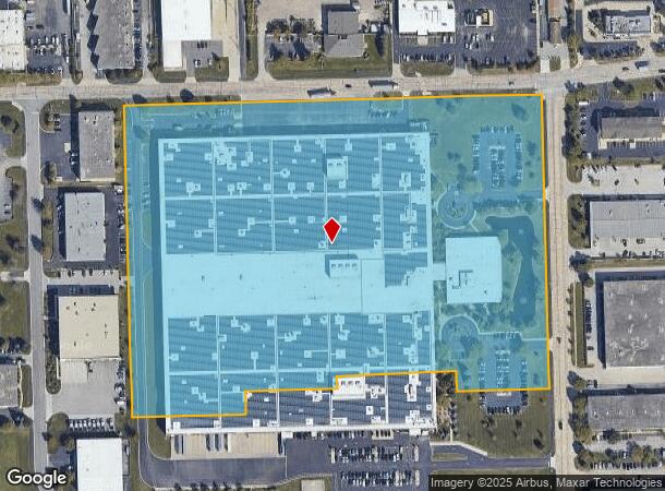  1303 Marquette Dr, Romeoville, IL Parcel Map