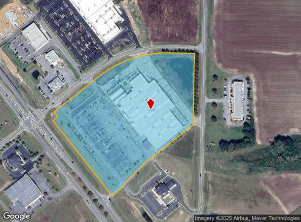 602 Veterans Pky N, Moultrie, GA Parcel Map