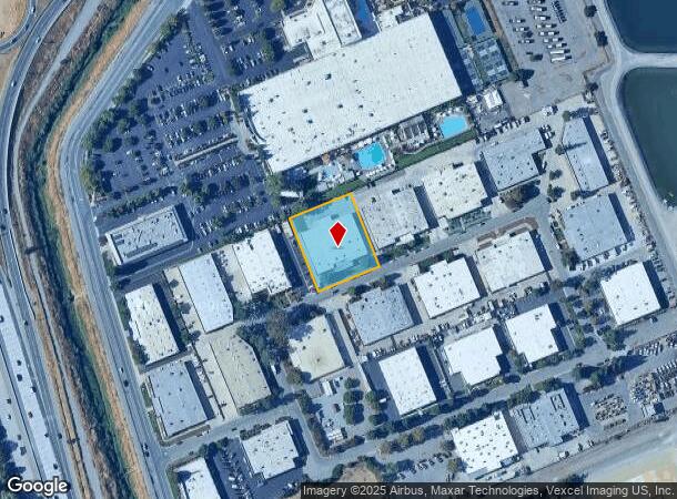 7075 Commerce Cir, Pleasanton, CA Parcel Map