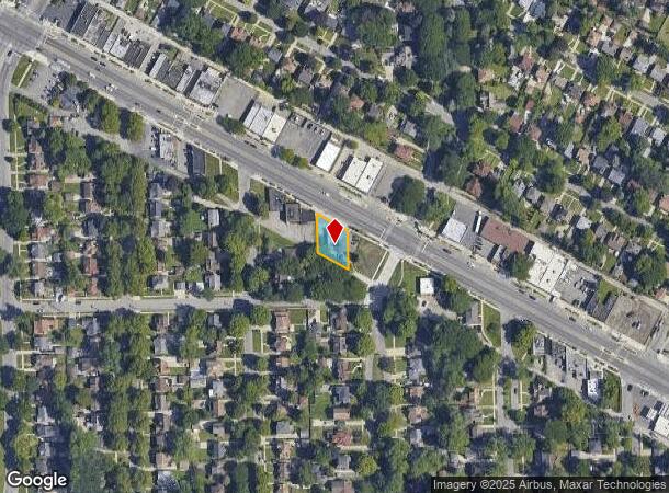  19111 Grand River Ave, Detroit, MI Parcel Map