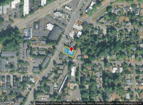  10228 Sw Capitol Hwy, Portland, OR Parcel Map