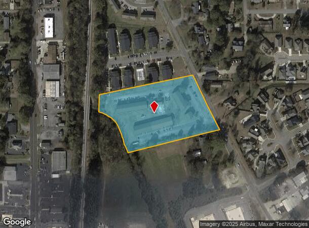  710 S Clinton St, Athens, AL Parcel Map