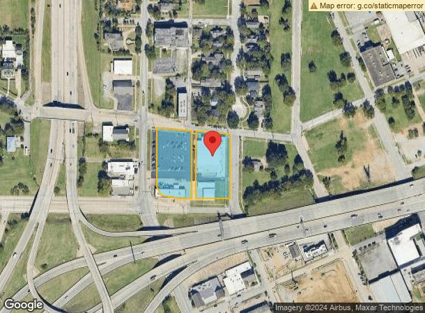  555 N Denver Ave, Tulsa, OK Parcel Map