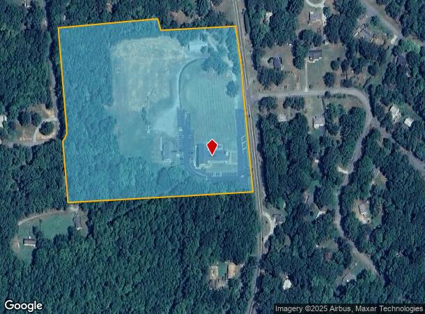 2095 Red Lane Rd, Powhatan, VA Parcel Map