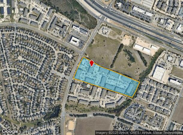 10018 Ingram Rd, San Antonio, TX Parcel Map