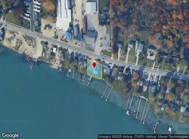 3441 Pointe Tremble Rd, Algonac, MI Parcel Map