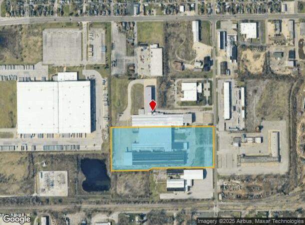 1217 S Walnut St, South Bend, IN Parcel Map