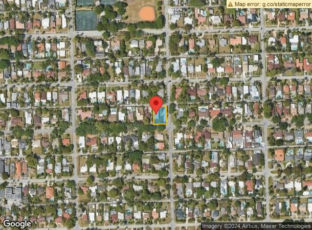  1505 Washington St, Hollywood, FL Parcel Map