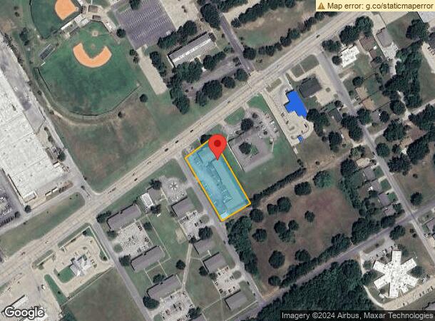  3353 W 7Th Ave, Corsicana, TX Parcel Map