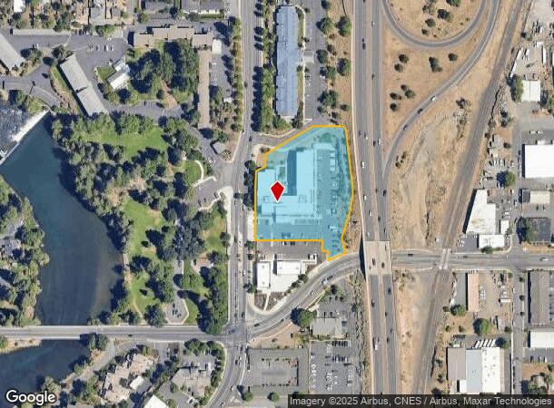  1526 Nw Wall St, Bend, OR Parcel Map