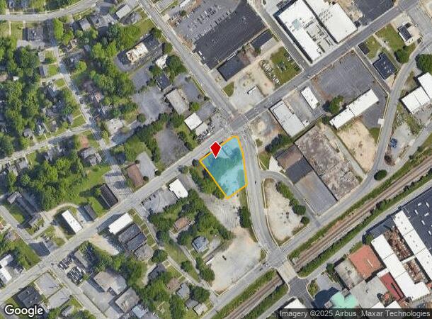  601 W English Rd, High Point, NC Parcel Map