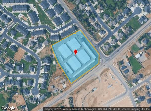  1486 S Del Monte Rd, Spanish Fork, UT Parcel Map