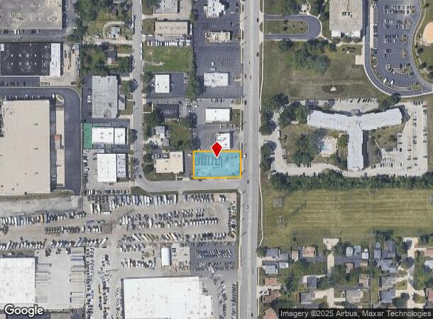 828 N York St, Elmhurst, IL Parcel Map