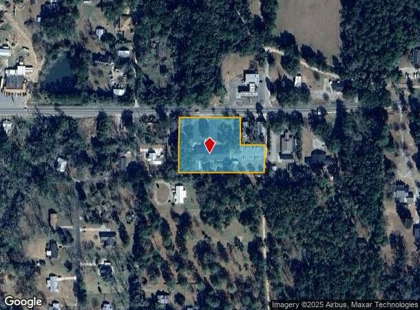  1255 W Washington St, Monticello, FL Parcel Map