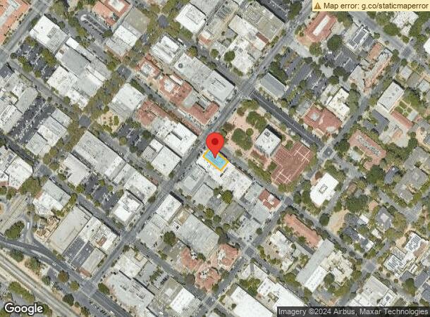  240 Hamilton Ave, Palo Alto, CA Parcel Map