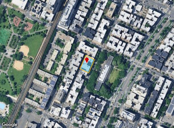  1113 Walton Ave, Bronx, NY Parcel Map